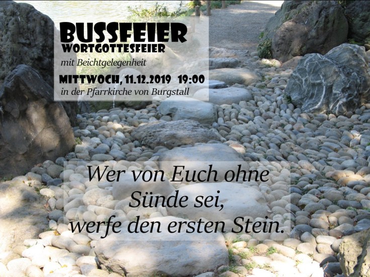 Flyer Bußfeier