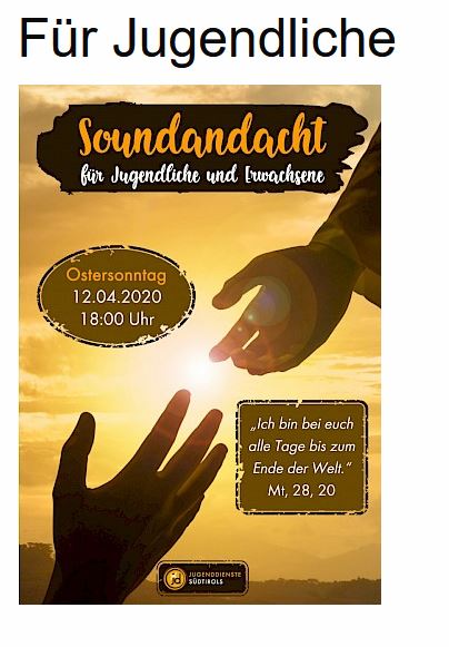 Ostersonntag Soundandacht